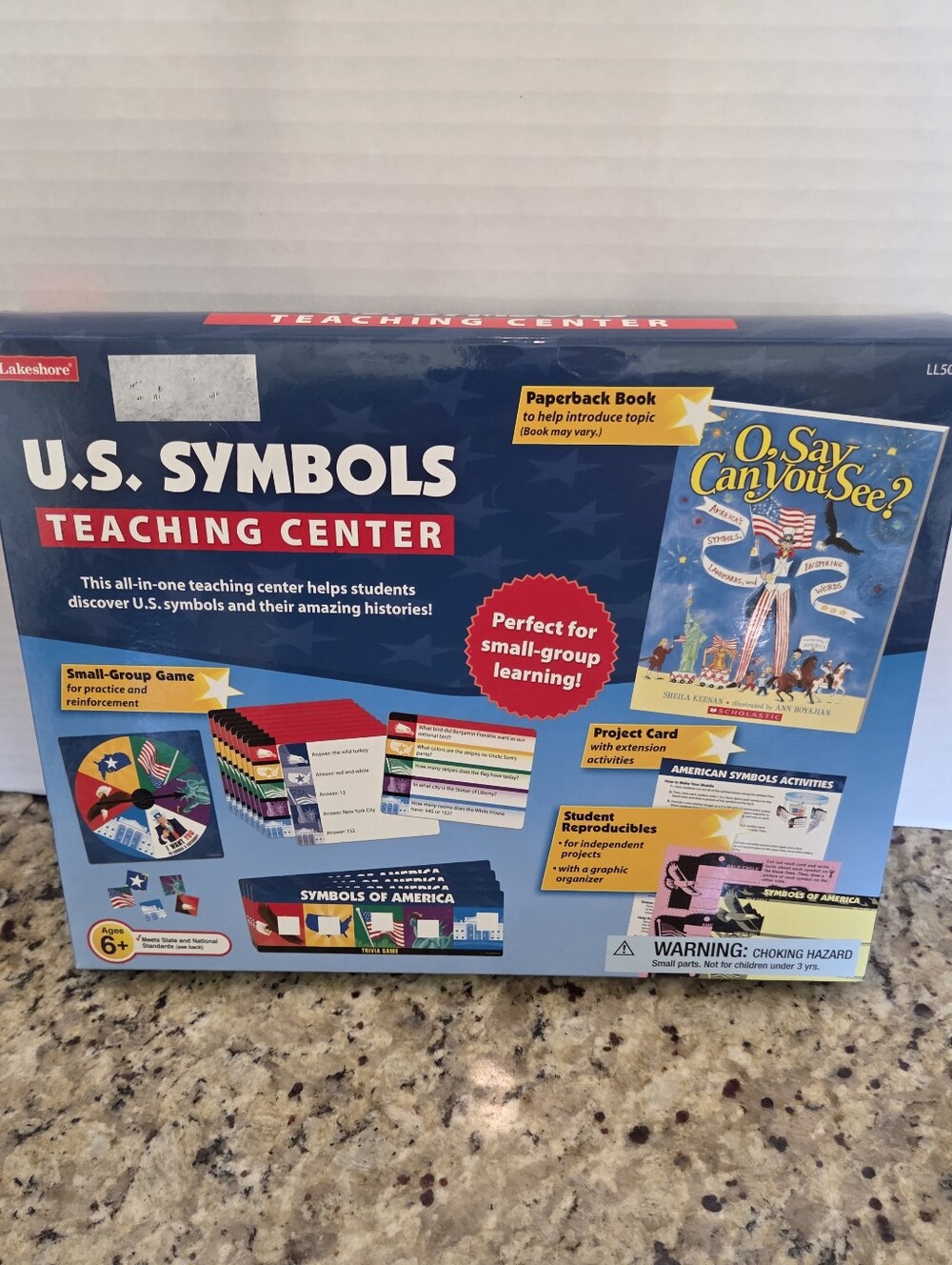 Lakeshore United States Symbols Teaching Center U.S. History  Homeschool Ages 6+